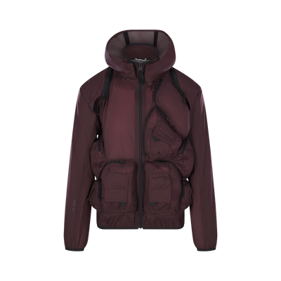 DEEP POCKETS NYLON TECH JACKET